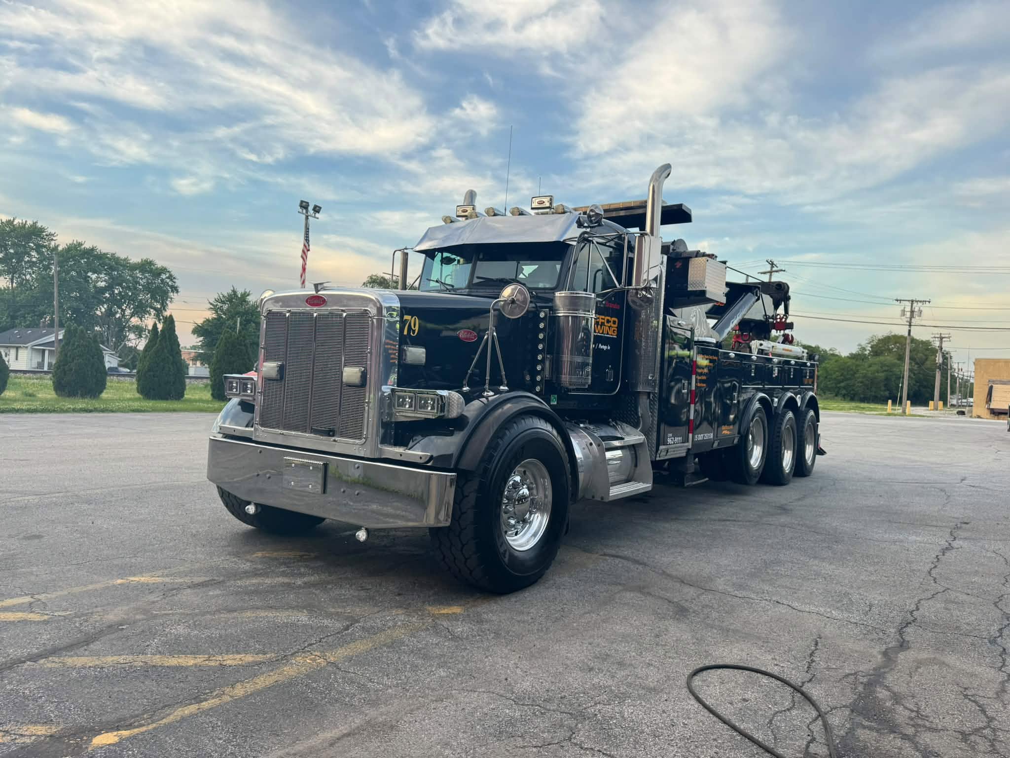 Truck 79, 75 ton rotator