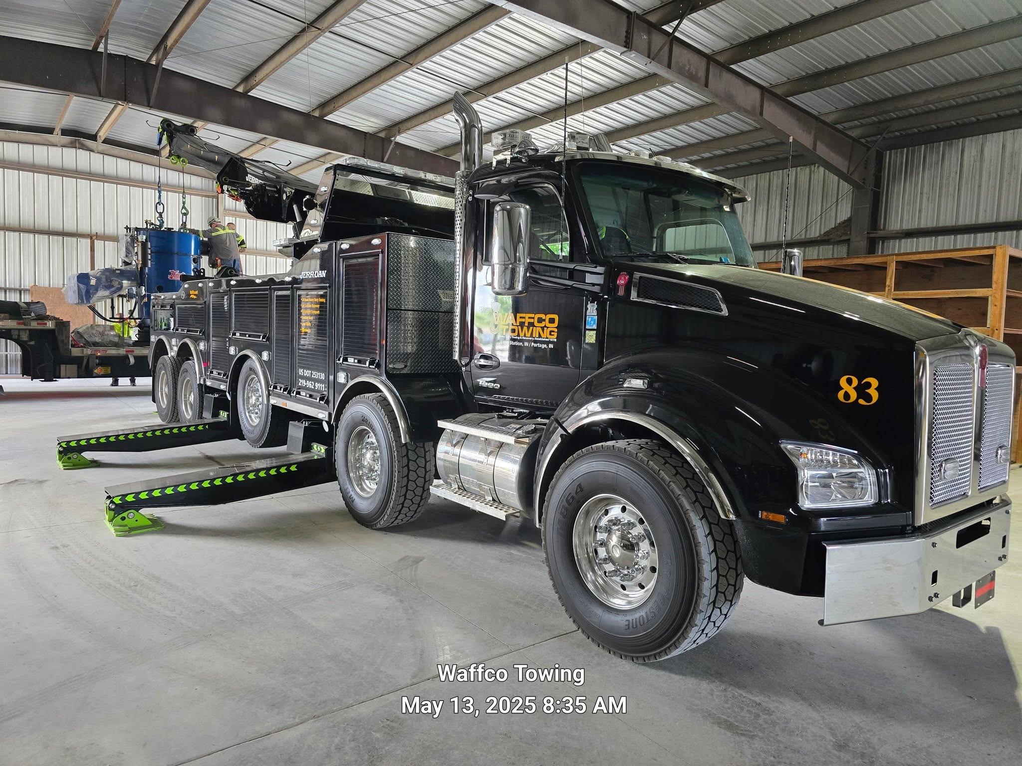 Truck 83, 60 ton rotator
