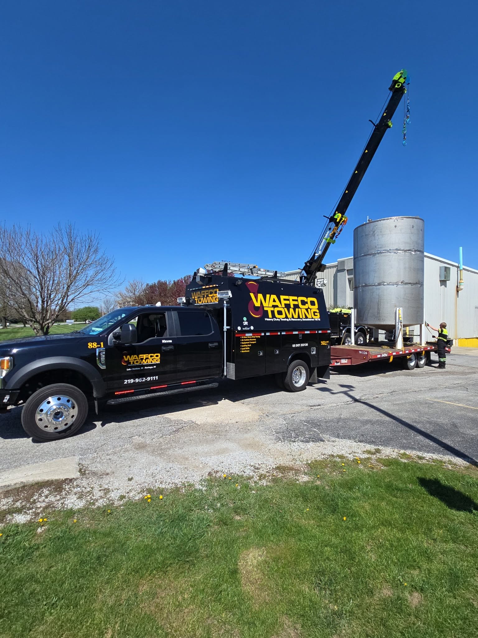 Truck 88-1, heavy crash support vehicle