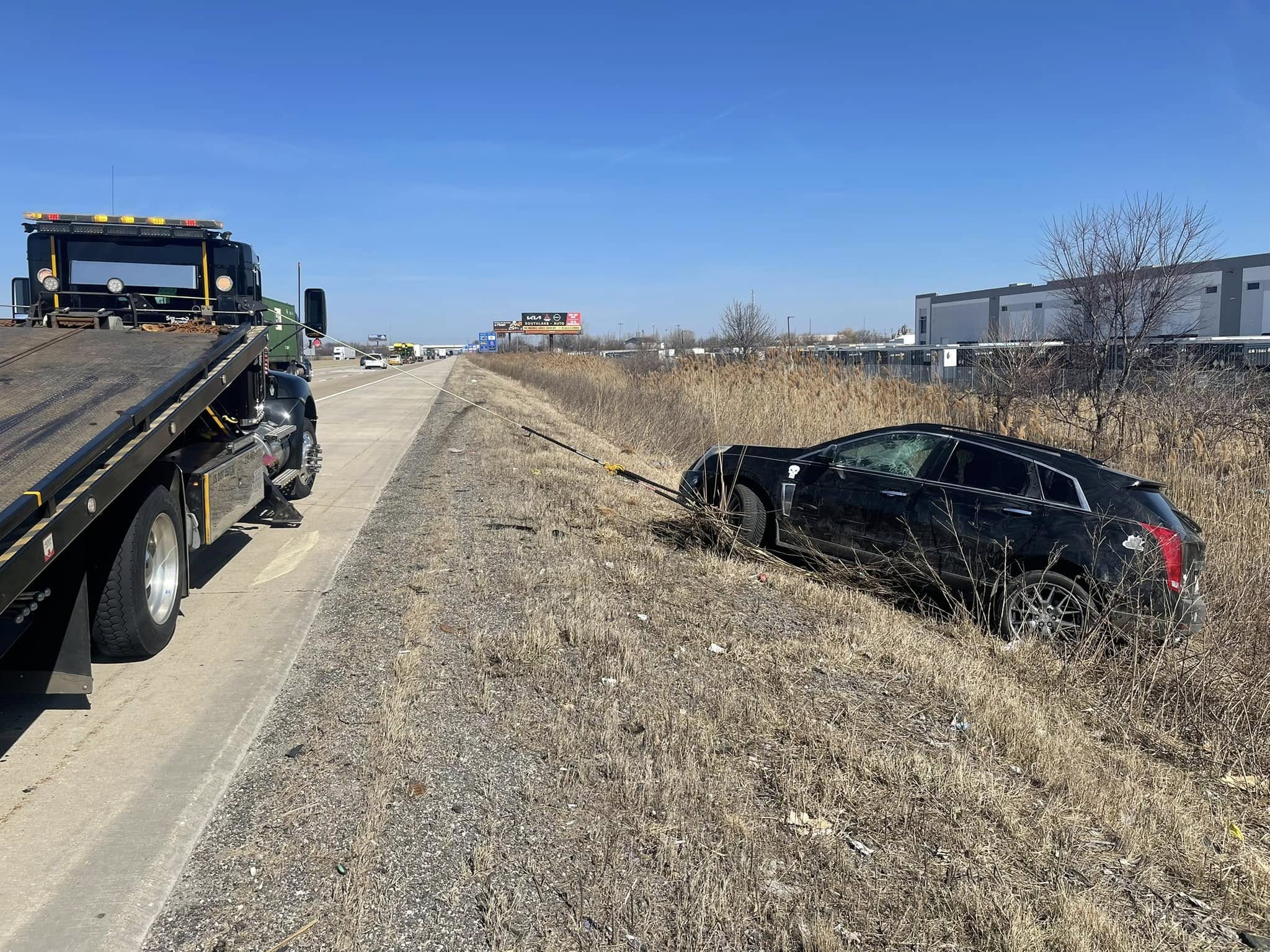 Light duty recovery from a ditch
